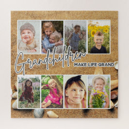 Puzzle 8 Foto "Los nietos hacen la vida grande"