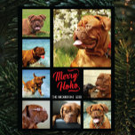 Puzzle 8 Personalizado de Collage de fotografía de famili<br><div class="desc">Collage de fotos de la familia Merry Ho Ho Plantilla 8 Fotografía de la familia ✨ Personalizado Collage Captura tus momentos más apreciados con este impresionante rompecabezas de fotos de la familia! 💖 Crea un regocijo reconfortante con 8 de tus fotos favoritas, bellamente dispuestas en un diseño elegante. Ya sea...</div>