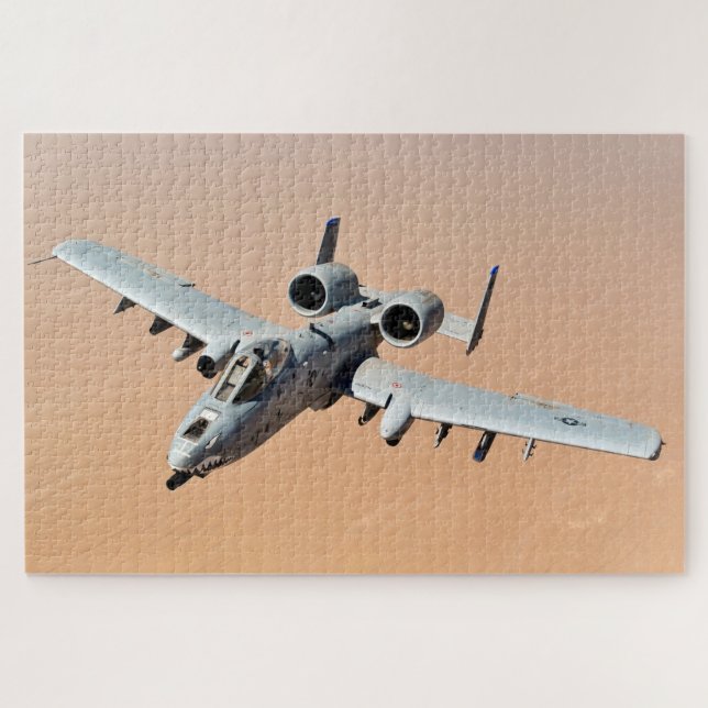 Puzzle A-10 Thunderbolt II  74º Escuadrón de Cazas (Horizontal)