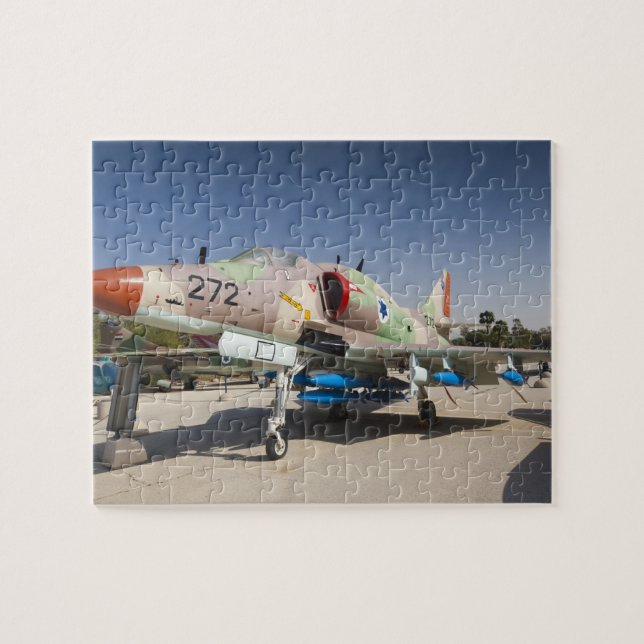 Puzzle A-4 Skyhawk, un combatiente construido por Estados (Horizontal)