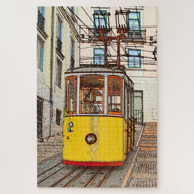 Puzzle A Bica de Duarte Belo - Lisboa (Vertical)