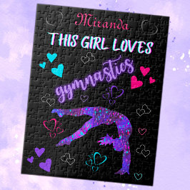Puzzle A este Chica le encanta la gimnasia