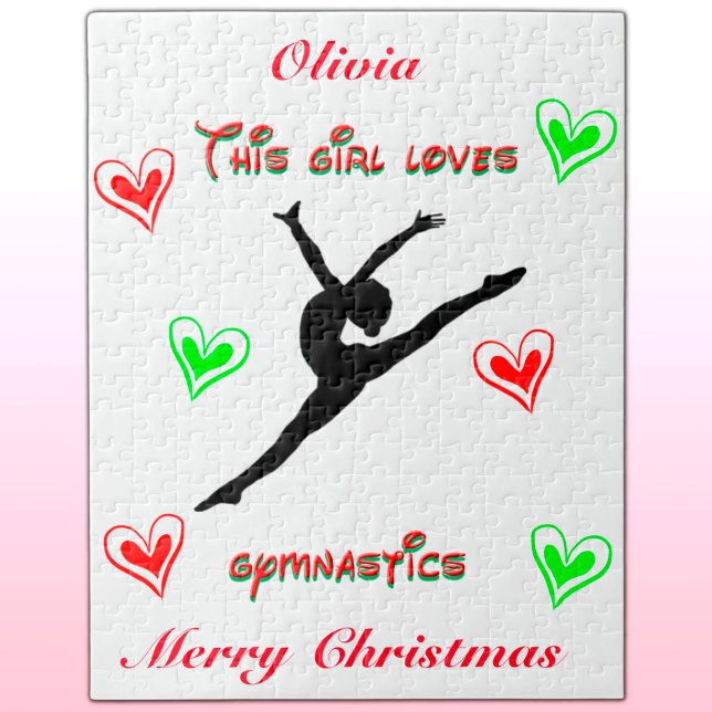 Puzzle A este Chica le encantan los Navidades de gimnasia (Subido por el creador)