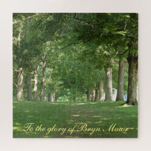 Puzzle A la gloria de Bryn Mawr Árboles de Fila