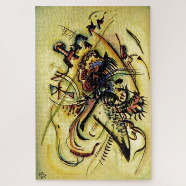 Puzzle A la voz desconocida de Kandinsky Art Painting (Vertical)