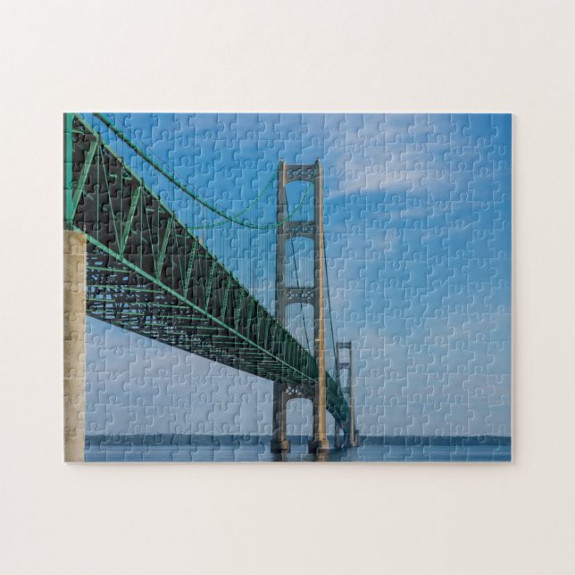 Puzzle A lo largo del puente de Mackinac (Horizontal)