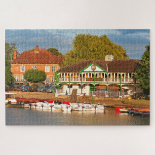 Puzzle A lo largo del río, Stratford Upon Avon, Inglater
