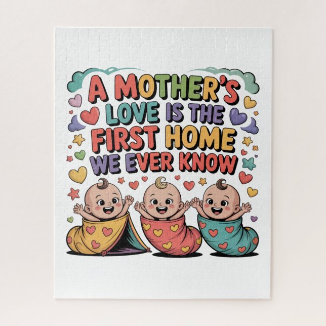 Puzzle A Mother's Love Is The First Home We Ever Know (Vertical)