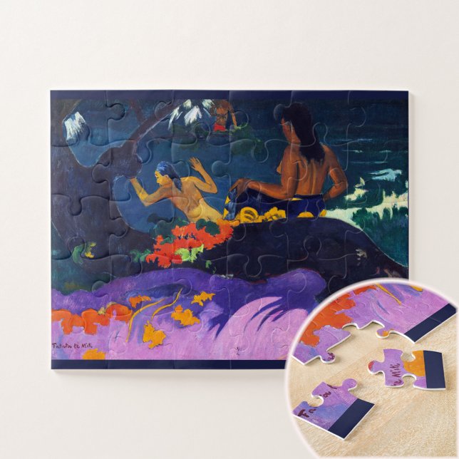 Puzzle A orillas del mar, Paul Gauguin (Subido por el creador)