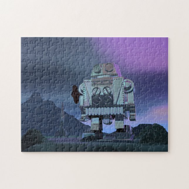 Puzzle A Robot Moon Walker (Horizontal)