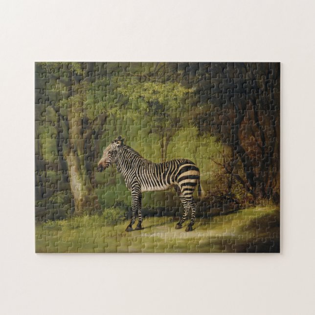Puzzle A Zebra, 1763 (aceite sobre lienzo) (Horizontal)