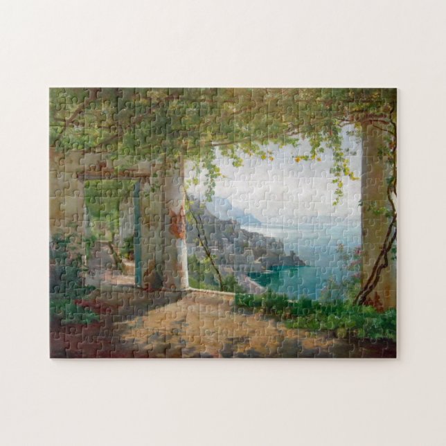 Puzzle Aagaard Loggia Amalfi Italia Pintura (Horizontal)