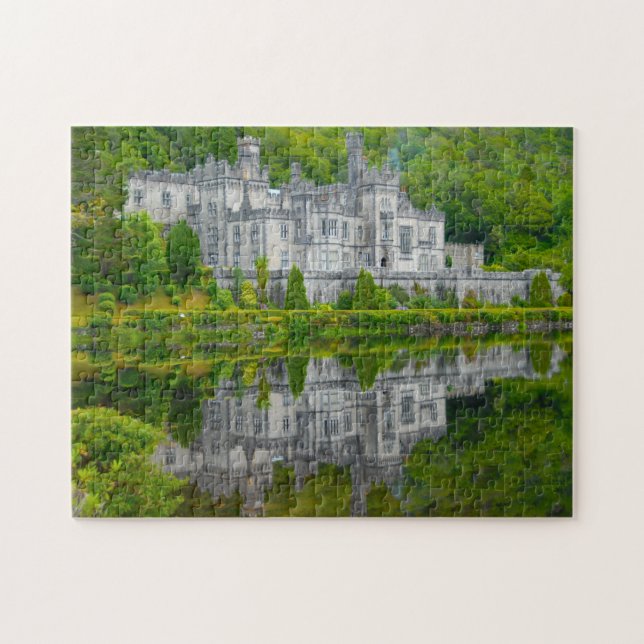 Puzzle Abadía de Kylemore Galway Irlanda (Horizontal)
