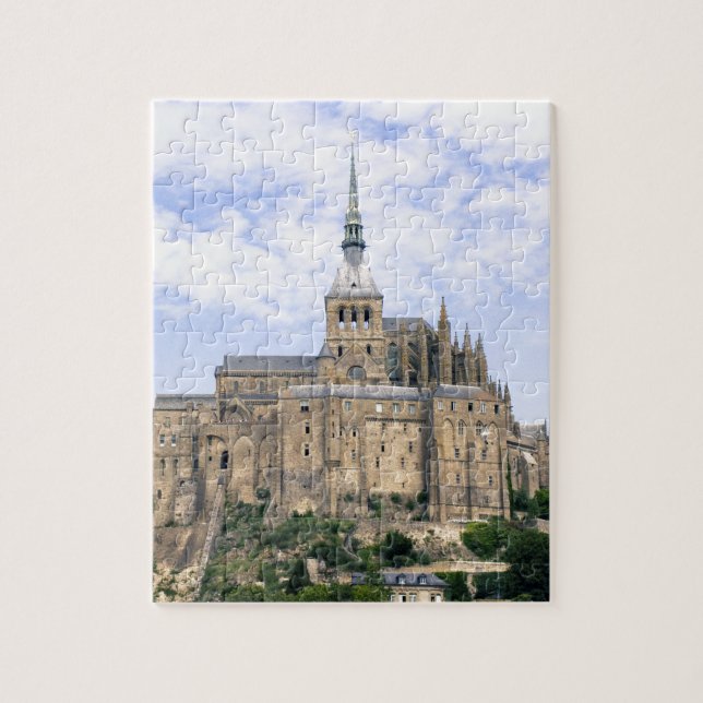 Puzzle Abadía de la isla de Francia de Mont Saint Michel  (Vertical)