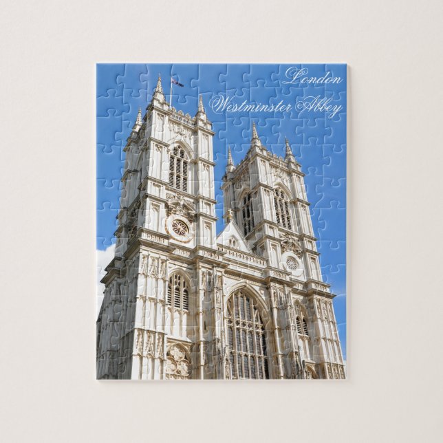 Puzzle Abadía de Westminster en Londres, Reino Unido (Vertical)