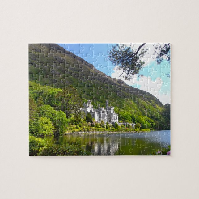 Puzzle Abadía Kylemore Connemara Galway Irlanda. (Horizontal)