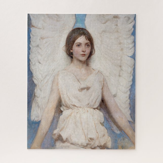 PUZZLE : ABBOTT HANDERSON THAYER : 1887 : ANGEL (Vertical)