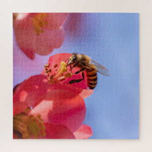 Puzzle Abeja burbujeante en quinceañera