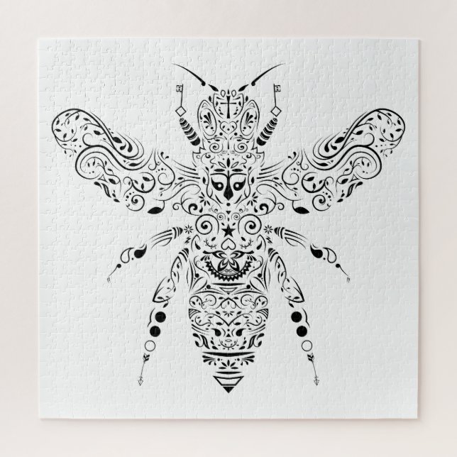 Puzzle abeja de belleza (Vertical)