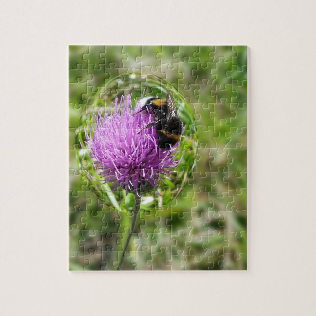 Puzzle Abeja en burbuja (Vertical)