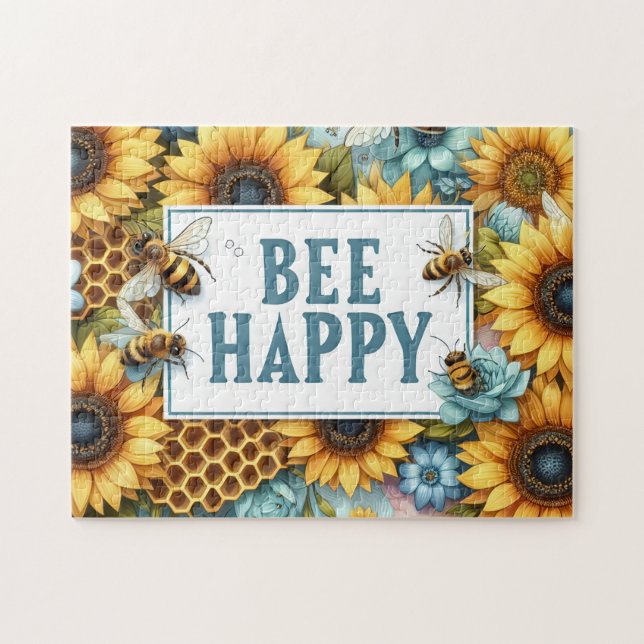 Puzzle Abeja Feliz (Horizontal)