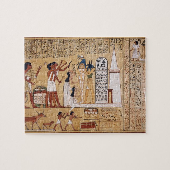 Puzzle Abertura del libro de la ceremonia de la boca de (Horizontal)