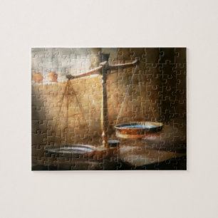 Puzzle Abogado - escala - ley equilibrada