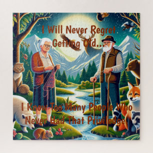 Puzzle Abordar el viaje: un tributo eterno al envejecimie