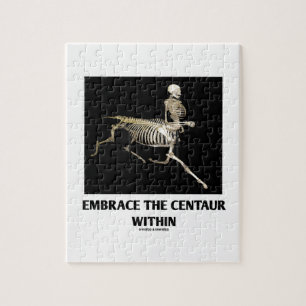 Puzzle Abrace el Centaur dentro (el esqueleto)