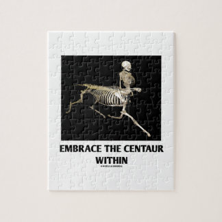 Puzzle Abrace el Centaur dentro (el esqueleto)