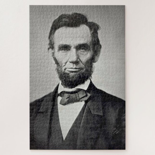 Puzzle Abraham Lincoln (Vertical)