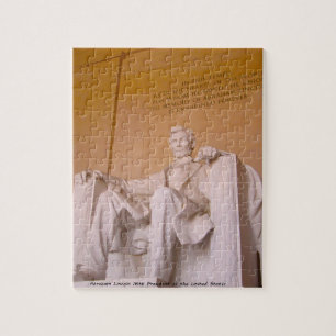 Puzzle Abraham Lincoln 16º Presidente de América.