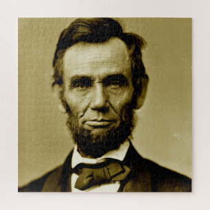 Puzzle Abraham Lincoln 16º presidente de los Estados Unid