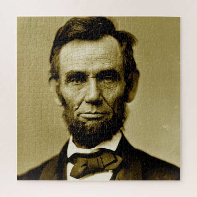 Puzzle Abraham Lincoln 16º presidente de los Estados Unid (Vertical)