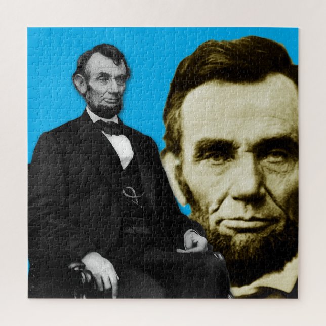 Puzzle Abraham Lincoln 3 y 4 (Vertical)