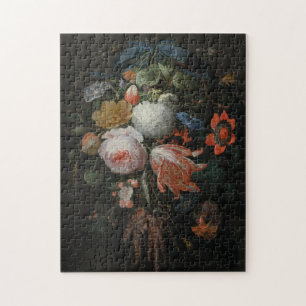 Puzzle Abraham Mignon - Un Bouquet Colgante De Flores Pro