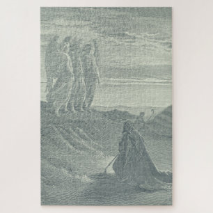 Puzzle Abraham y los tres ángeles