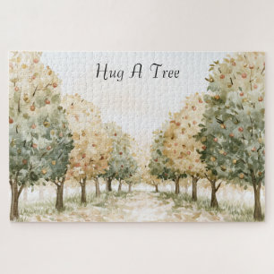 Puzzle Abraza Un Árbol