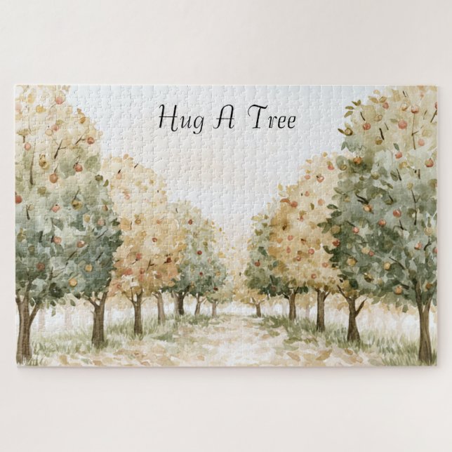 Puzzle Abraza Un Árbol (Horizontal)
