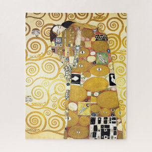 Puzzle Abrazo de Gustav Klimt Painting Pattern Artwork