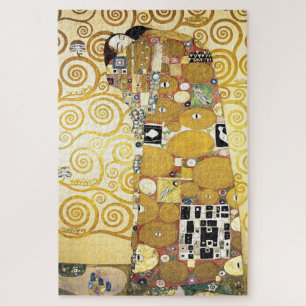 Puzzle Abrazo de Gustav Klimt Painting Pattern Artwork