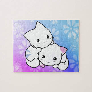Puzzle Abrazo del gatito