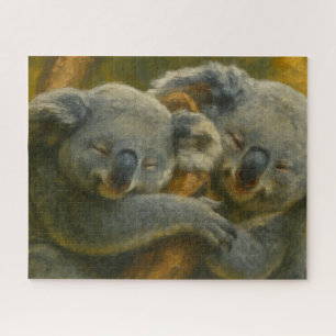 Puzzle Abrazo Koala - Momento de vida silvestre tender