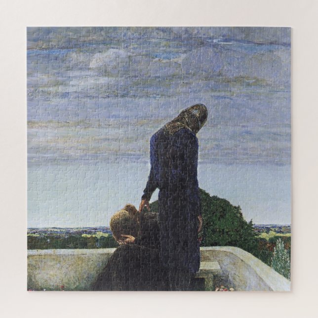 Puzzle “Abschied” (Farewell) by Heinrich Vogeler (Vertical)