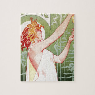 Puzzle Absinthe Robette Antiguo Arte Nouveau