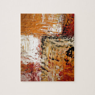 Puzzle Abstract Expressionist Painting Art