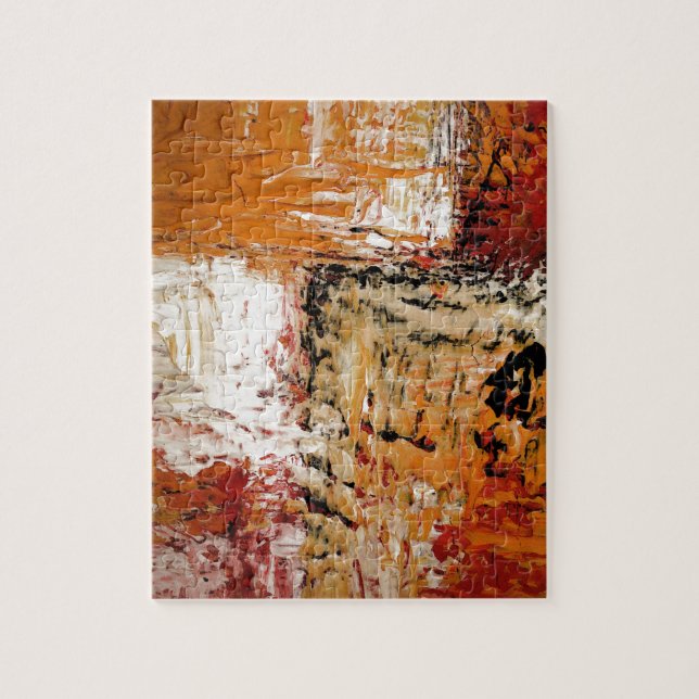 Puzzle Abstract Expressionist Painting Art (Vertical)