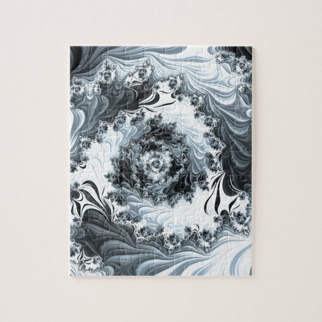 Puzzle Abstract fractal patterns and shapes. Fractal (Vertical)