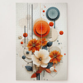 Puzzle Abstract Geometric Floral