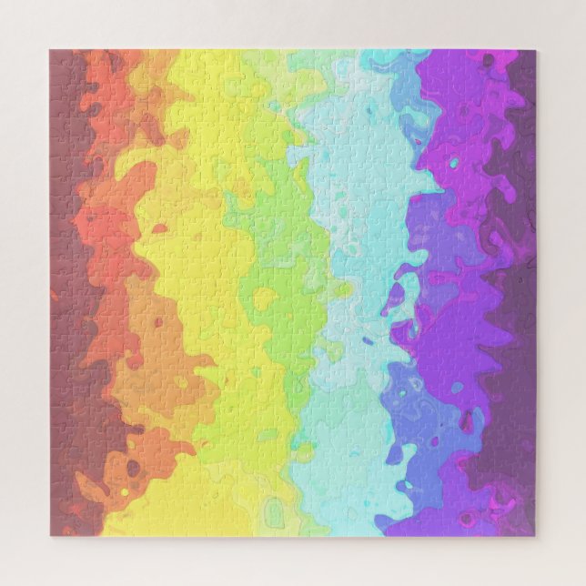 Puzzle Abstract Neurogender    Pride Flag    (Vertical)